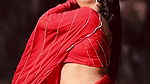 anisha sexy navel in red saree 22