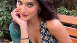 Sanchi Rai sexy saree slip open boobs hip show 22