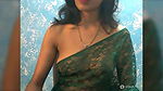 Hot wife in transparent saree showing her hot body 22