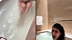 Mia Khalifa onlyfans bathtub live 23
