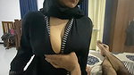 Arabic Pakistani Bigboobs Girl Pressed by Alone