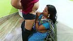 Beautiful Hot Sexy Kamini Bhabhi Full Hard Sex on Blue Saree Get Creampied