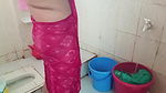 Bhabhi Change Her Dress in Hotel Washroom
