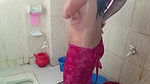 Bhabhi Change Her Dress in Hotel Washroom