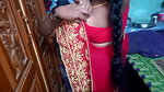 Desi Beauty Housewife Sary Changing in Home