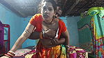 Desi Bengali Bhabhi Ke Saath Masti Romance and Kissing Scenes, Orange Blouse and White Bra Remove Big Boob Press by Rahul