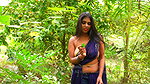 Roohi Naari Magazine no blouse no bra saree shoot