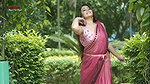 Saree Lover 2021   FT. Bong Sensation Rimpi In Maroon Saree    Saree Fashion   Saree Teh Naari