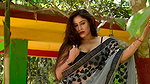 Saree Lover 2021  Featuring Bong Beauty Monalisa In Black Saree  Saree Fashion  Saree Teh Naari_1080pFHR