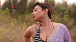 Saree Sundari 2021 – Featuring Bong Beauty Radhika In Purple Saree Shoot – Saree Teh Naari