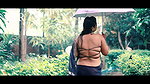 Slow Motion Video By Benzir  Rainy Season  RR  naari nandini nayek navel boob hot saree lover