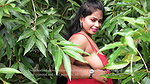 Sreetama Topless Her Red Tank Top In Jungless_1