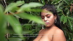 Sreetama Topless Her Red Tank Top In Jungless_1