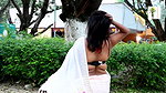 SUCHARITA. In White Saree II Saree Sundari II Saree Lover II nandini nayek naari Saree Expresion II Saree_2