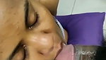 Fucking mouth of sexy Tamil wife