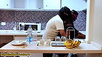 Big Ass Wife Starts Sucking Her Husband’s in the Kitchen and Kisses