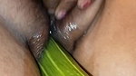 Bihari Bhabhi Masturbated with Cucumber and Took Out Water From Her Pussy