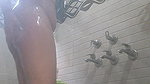 College Girl in the Shower