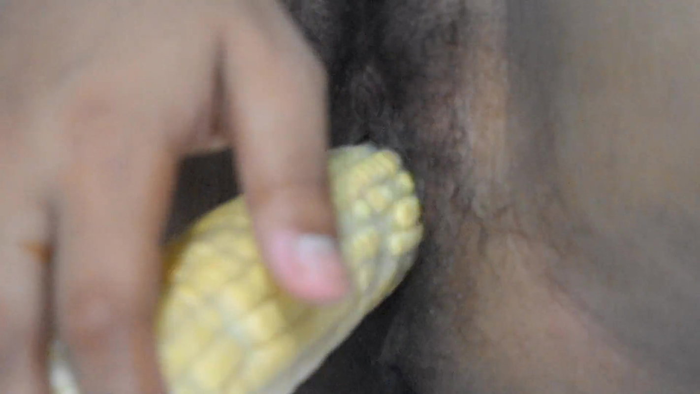 Creamy Cone Deep Inside My Pussy – Intense Food Insertion Play