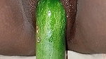 Cucumber Inserted in Neighbor’s Vagina, the Vagina Was Very Tight