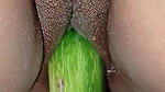 Cucumber Inserted in Neighbor’s Vagina, the Vagina Was Very Tight