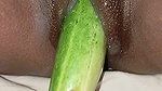 Cucumber Inserted in Neighbor’s Vagina, the Vagina Was Very Tight
