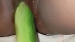Cucumber Inserted in Neighbor’s Vagina, the Vagina Was Very Tight