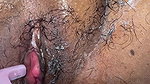 Stepbrother in Law Removing My Pussy Hair