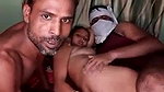 Desi sexy village bhabi threesome fucking