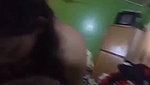Guy smoking cigrate and she smoking dick