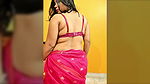 Desi Wife in Saree without blouse shows boobs 22