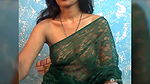 Sexy Bhabhi in See through Saree without blouse 22