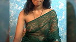 Sexy Bhabhi in See through Saree without blouse 22