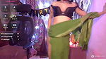 Sexy Bhabhi in Saree openning blouse Exposing Boobs2