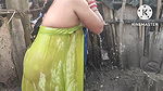 Antha yadav hot outside bath full topless