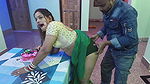 New Year Celebration Time Bhabhi Fucking Hard with Her Devar After Cake Cutting