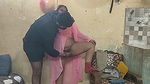 Sexy Indian Chubby Bhabhi in See-through Pink Gown – Massive Ass & Curvy Body Reveal