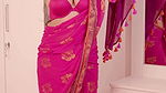 ANGALI GAUD – PINK SAREE