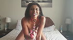 Desi Full of Body Writing Humiliates Herself, Slapping, Dildo Gag