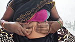 Hot Indian Desi Aunty Sex in Black Saari
