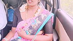 Indian Bhabi Car Sex Secretly Spends Time with Her Husband’s Younger Stepbrother by Going on Long Drives