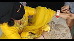 Mehndi Night Beautiful Handjob of Big Dick Devar Got by Hot Indian Bhabhi on Her Wedding on Xvideos India XXX