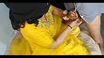 Mehndi Night Beautiful Handjob of Big Dick Devar Got by Hot Indian Bhabhi on Her Wedding on Xvideos India XXX