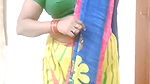 Desi Indian Tamil BBW Wife Nude Tease Big Boobs Ass Hairy Pussy Saree Wearing! Renuraj