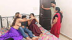 Indian Desi Bhabhi Gangbang Threesome Foursome Hardcore Sex Video