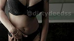 RESHMI NAIR – Stripping Nude In Black Lingerie Video 4K