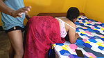 Big Tits Desi Indian Newly Married Beautiful Bhabhiji Hard and Rough in Doggy Style by Pulling her long Hair in the Badroom