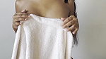 HORNY SLUTTY BABE TOWEL DROP EPIC NAKED SELF PLEASURE TEASE 22