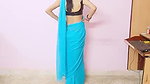 low waist saree naveel show