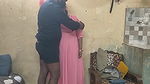 Sexy Indian Chubby Bhabhi in See-through Pink Gown – Massive Ass & Curvy Body Reveal